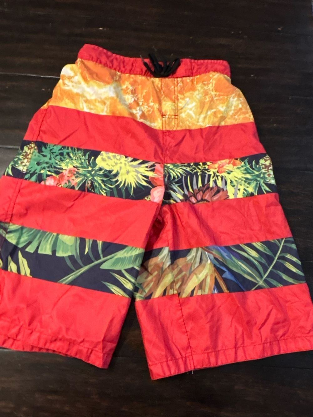 SMITH's American foliage red swim trunks size XL 18/20